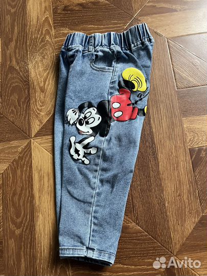 Джинсы для девочки 86 92