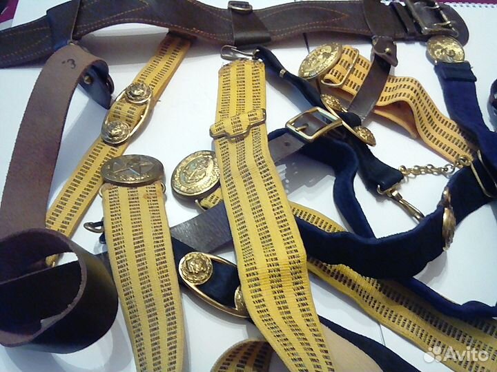 Ремни, планшеты, портупеи СССР