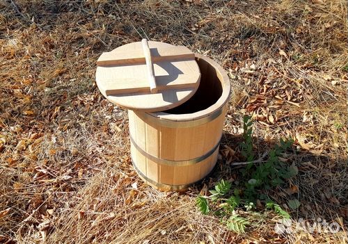 Кадка дубовая 50 литров