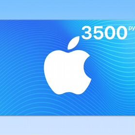 Карта App Store iTunes Подарочная 3500 Apple ID