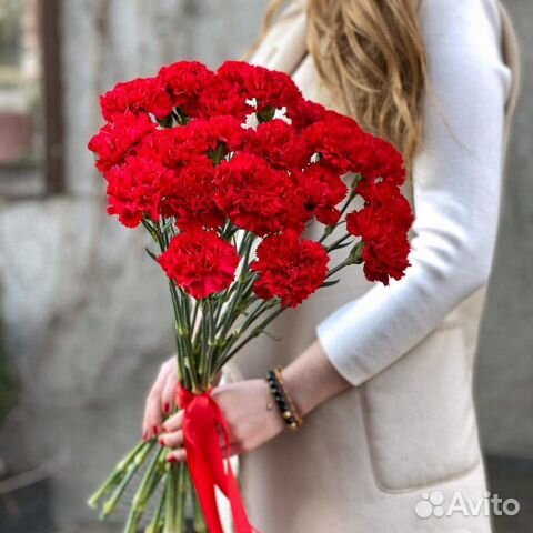 Гвоздика красная, импорт