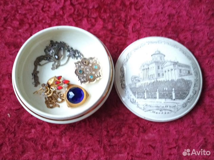 Шкатулка для украшений Зик конаково СССР