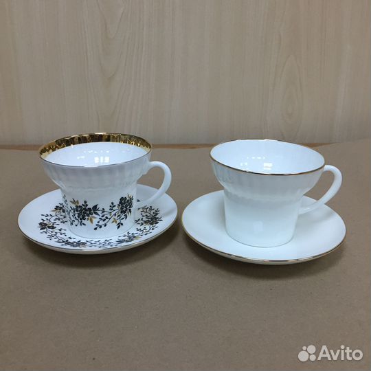 Чайная пара костяной фарфор ифз(лфз)