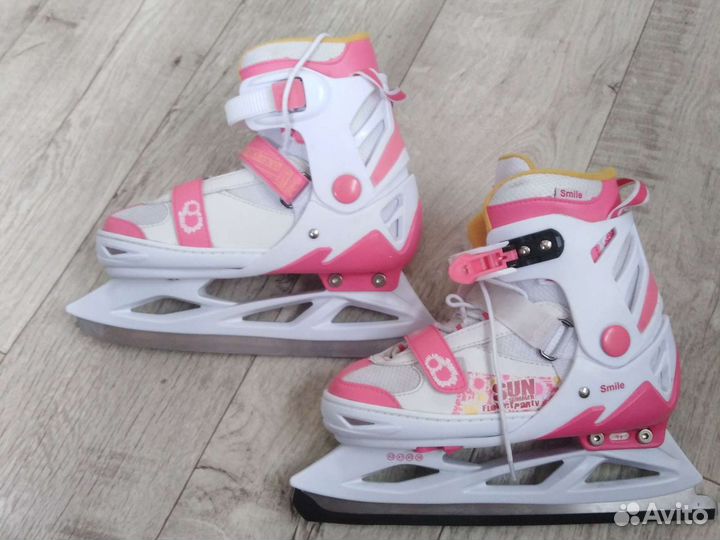 Коньки раздвижные р 39-42