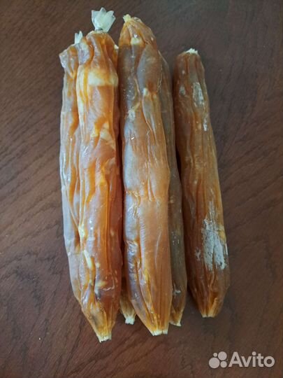 Конская и куринная колбаса