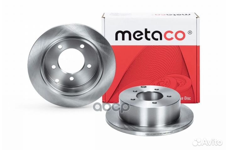 Диск тормозной задний 3060-014 metaco