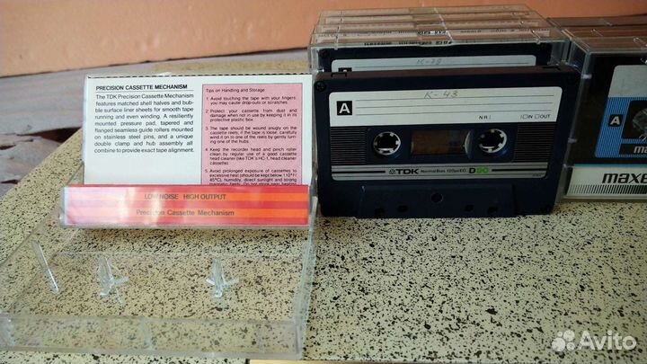 Аудиокассета TDK,Maxell
