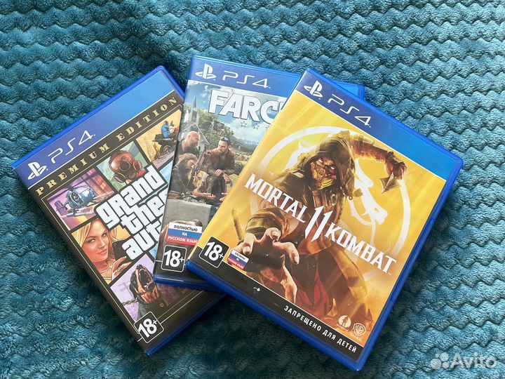 Диски на ps4 и ps 5