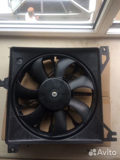 Диффузор охлаждения с вентилятором ваз 2190 гранта