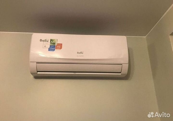 Сплит система с установкой