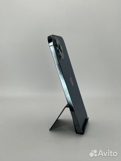 Оригинальный корпус iPhone 12 pro max Cиний (Рacif