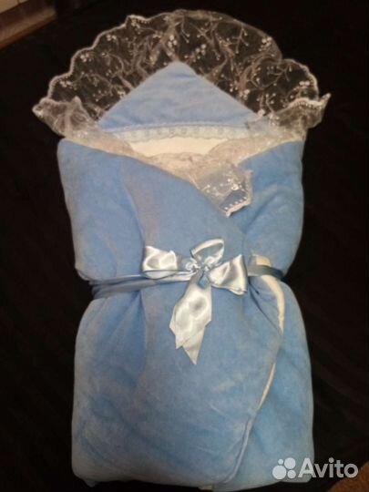 Конверт на выписку для мальчика зимний