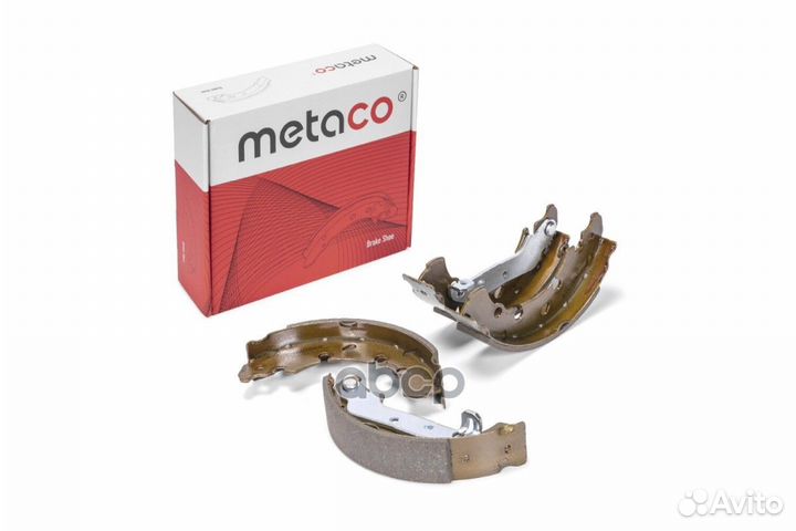 Колодки тормозные 3020010 metaco