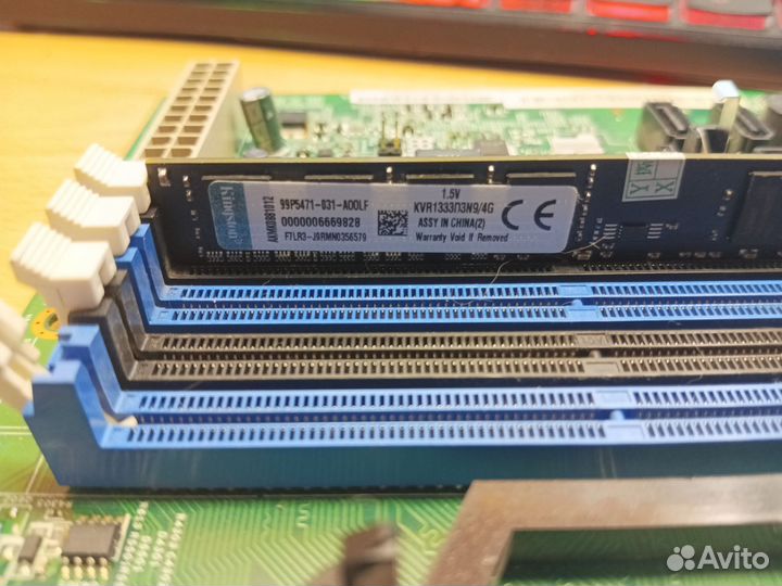 Материнская плата Acer(FM1)с процессором и памятью