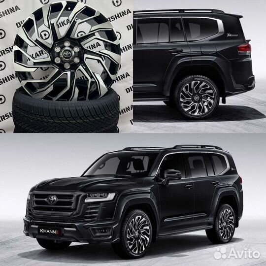 Кованые диски на Тойота Ланд Крузер 300 LC300 R24