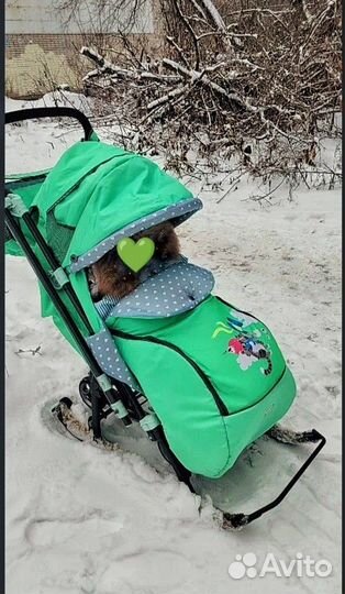 Санки коляска ника