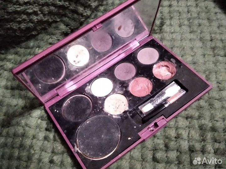Тени для век,палетки, кисть для/губ