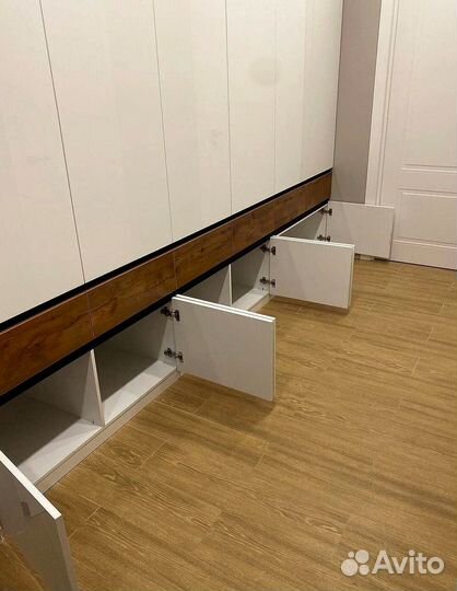 Гардеробные современные мдф фасады