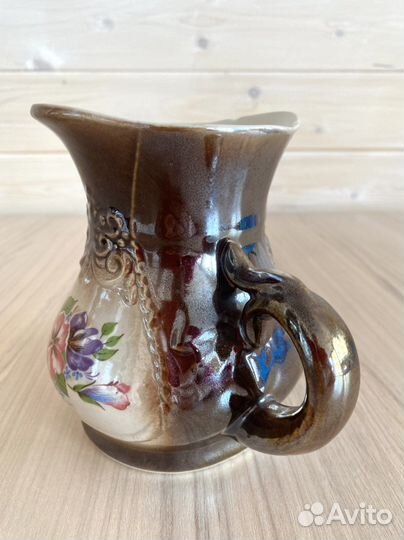 Кувшинчик керамический для молока или напитков