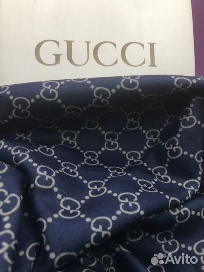 Платок gucci шелк-шерсть
