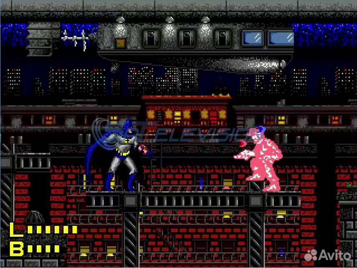 Картридж Sega batman revenge joker