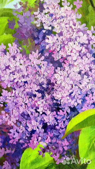 Картина маслом на холсте 