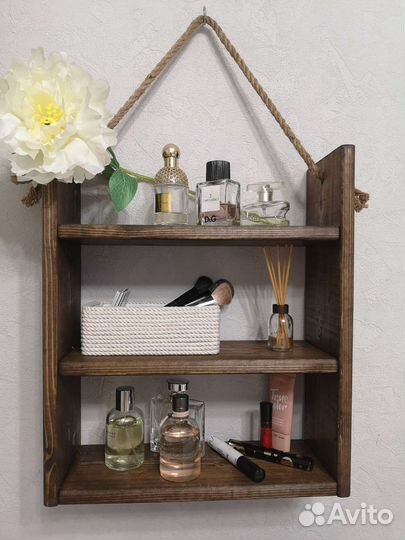 Полка настенная навесная лофт