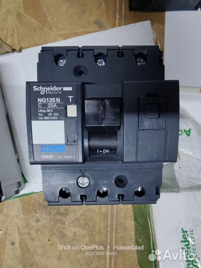 Автоматический выключатель schneider electric