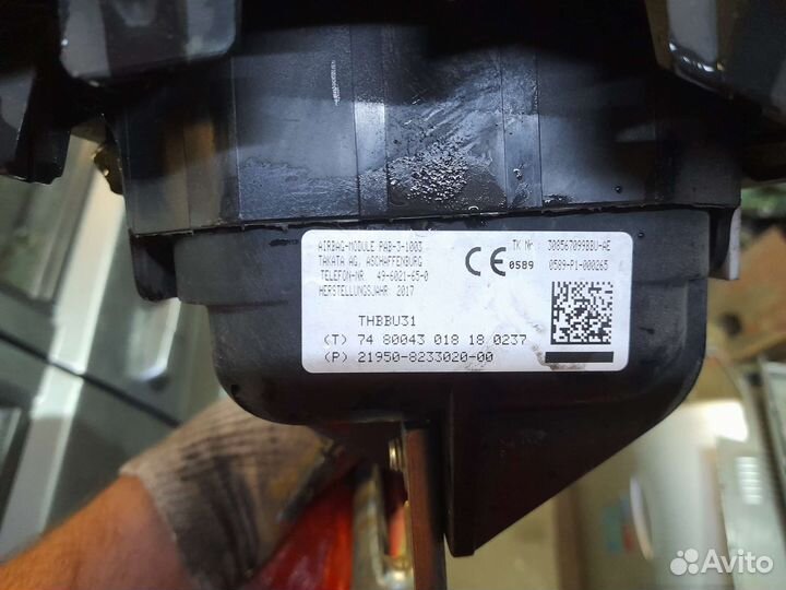 Подушка безопасности пасажира датсун