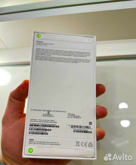 iPhone 13, 128 ГБ