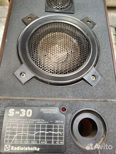 Акустические колонки радиотехника S30