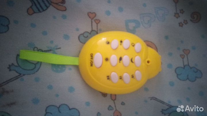 Детский мобиль в кроватку музыкальный