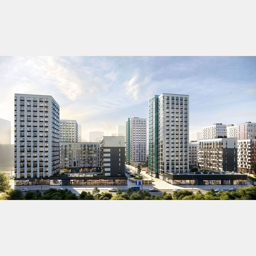 3-к. квартира, 63,9 м², 18/18 эт.