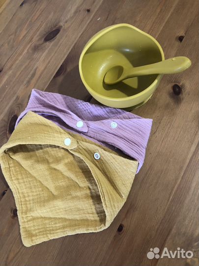 Силиконовая тарелка детская