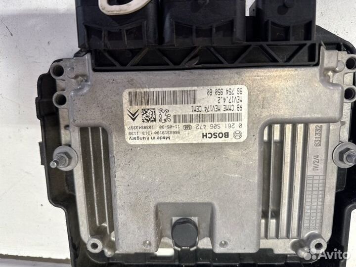 Блок управления двигателем Citroen C4 B7