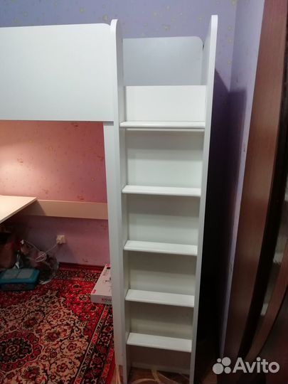 Кровать-чердак С рабочей зоной