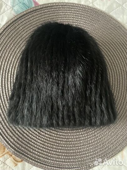 Шапка норковая женская