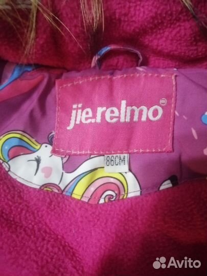 Зимний комбинезон для девочки 86