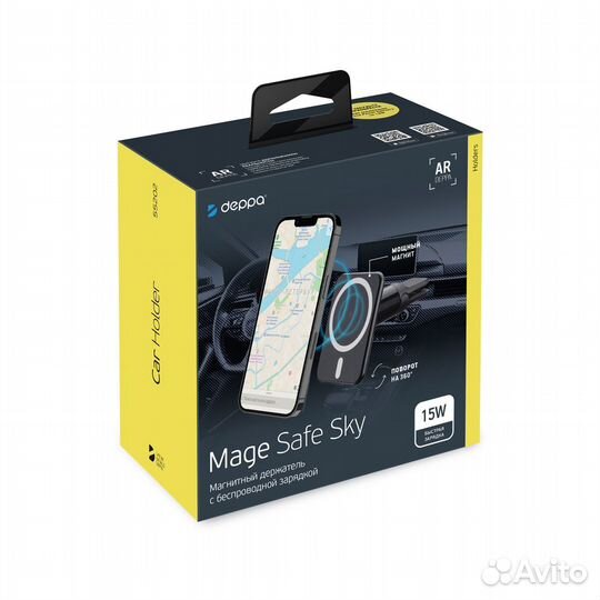 Держатель телефона Mage Safe Sky Deppa