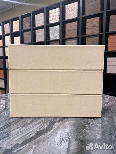 Лицевой керамический кирпич слоновая кость Строма 1нф