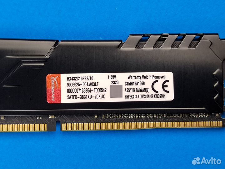 DDR4 16GB 3200 HyperX