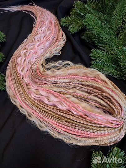 Микро косы, локоны 