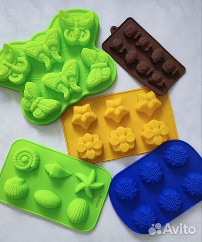 Формочки силиконовые. Новые