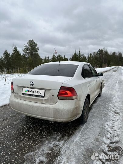 Volkswagen Polo 1.6 МТ, 2011, 172 000 км