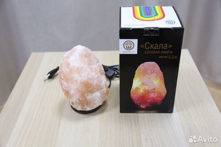 Солевая лампа Скала 2-3кг