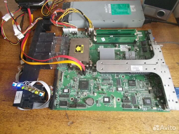 Комплект Proliant DL320 G4: MB+CPU+RAM+Cooler+FAN