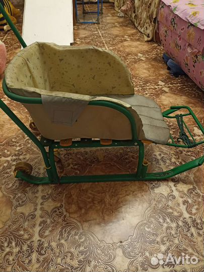 Коляска санки