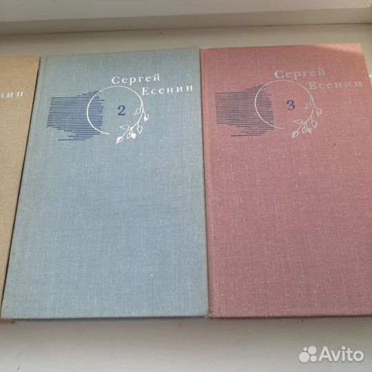 Стихи Сергея Есенина и биографический очерк в 3-х