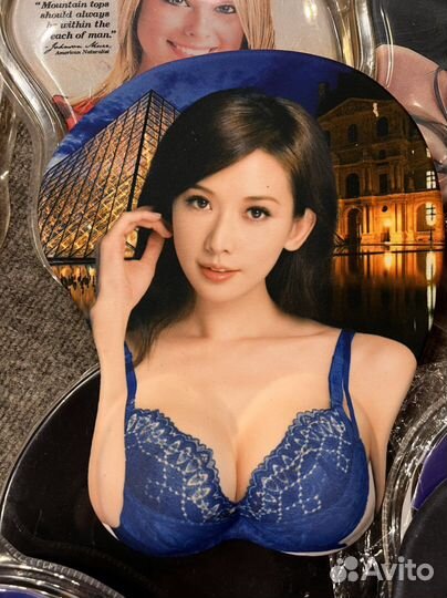 Коврик для мыши с силиконовой подушкой)