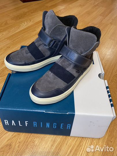 Ботинки - кеды утепленные ralf ringer